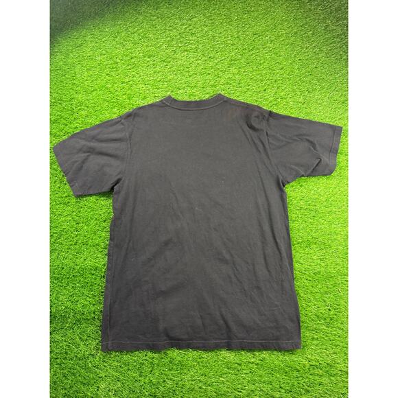 Southpole Premium Graphic T-Shirt Mens L Black Winged Cross Gothic Streetwear - Picture 3 of 7